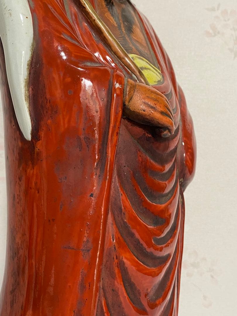 ♦️達磨大師 置物 飾り 明治時代 開運 縁起物 古玩 古美術品 骨董品