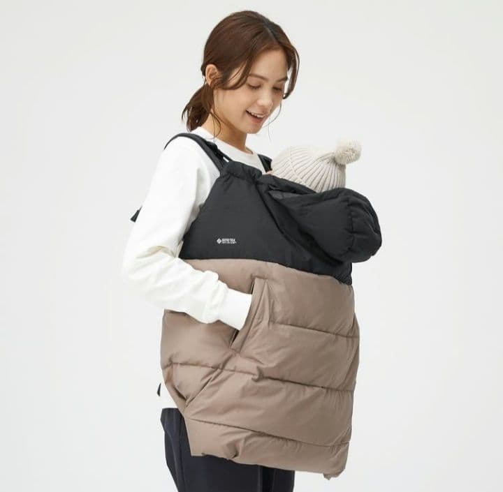 【美品】THE NORTH FACE ベビー マルチシェルブランケット ブラック