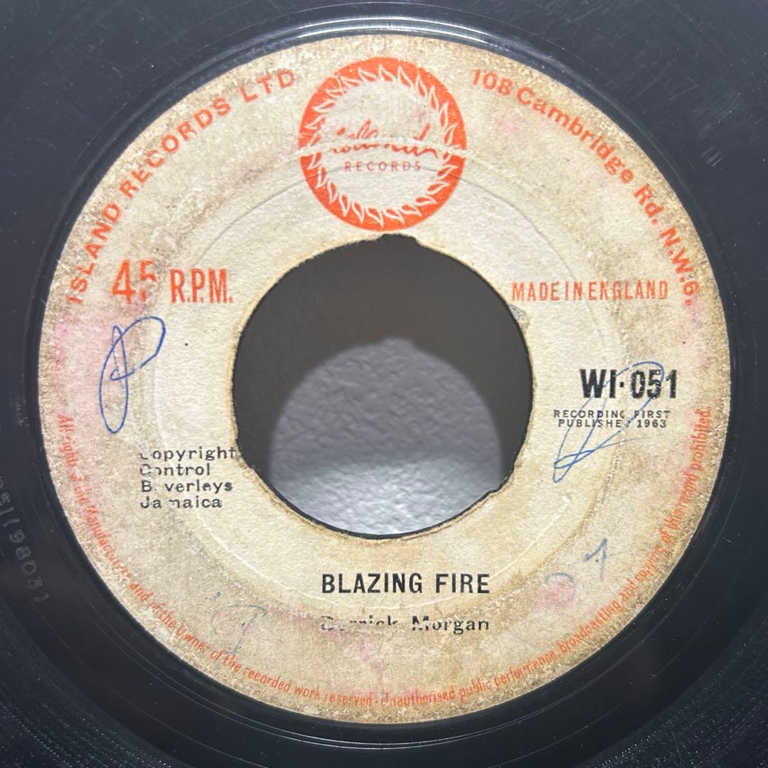DERRICK MORGAN レコード