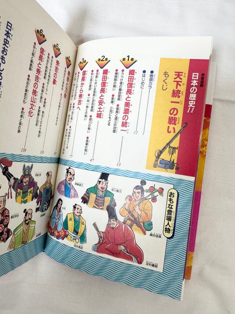 【未読品】日本の歴史　集英社　学習漫画　全20巻セット　日本史年表付き