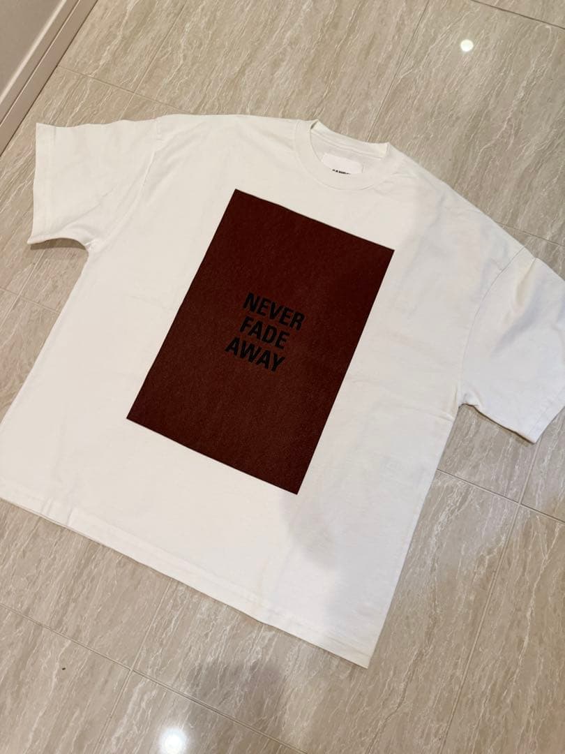 ジルサンダー　フロントプリントTシャツ L