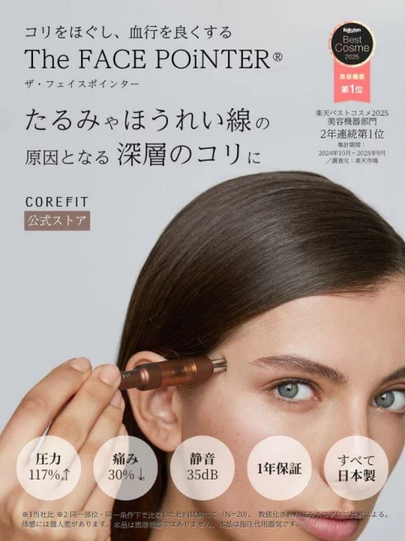 ボディ・フェイスケア FACE POINTER byCOREFIT