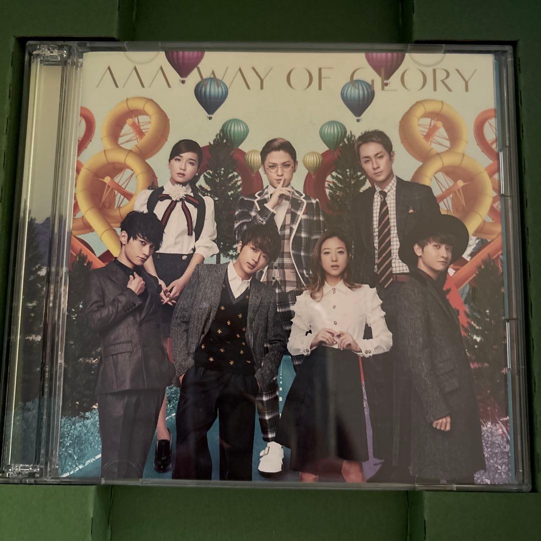 AAA WAY OF GLORY CD & ブランケットセット