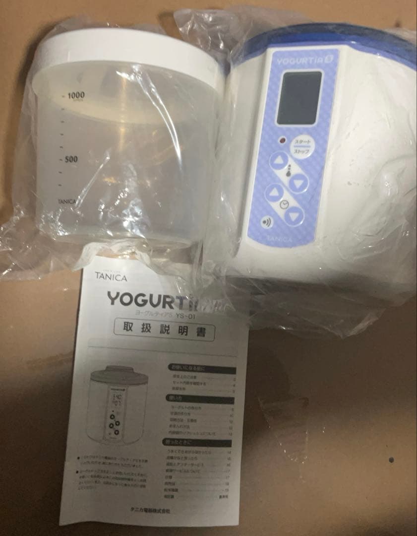 未使用品】タニカ　ヨーグルティアS（YS-01） ヨーグルトメーカー 日本製