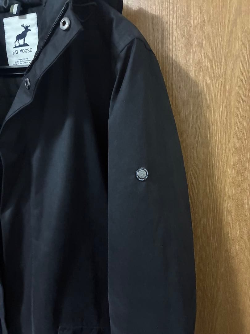 モッズコート フィッシュテール ファットムース ブラック　m65 m51