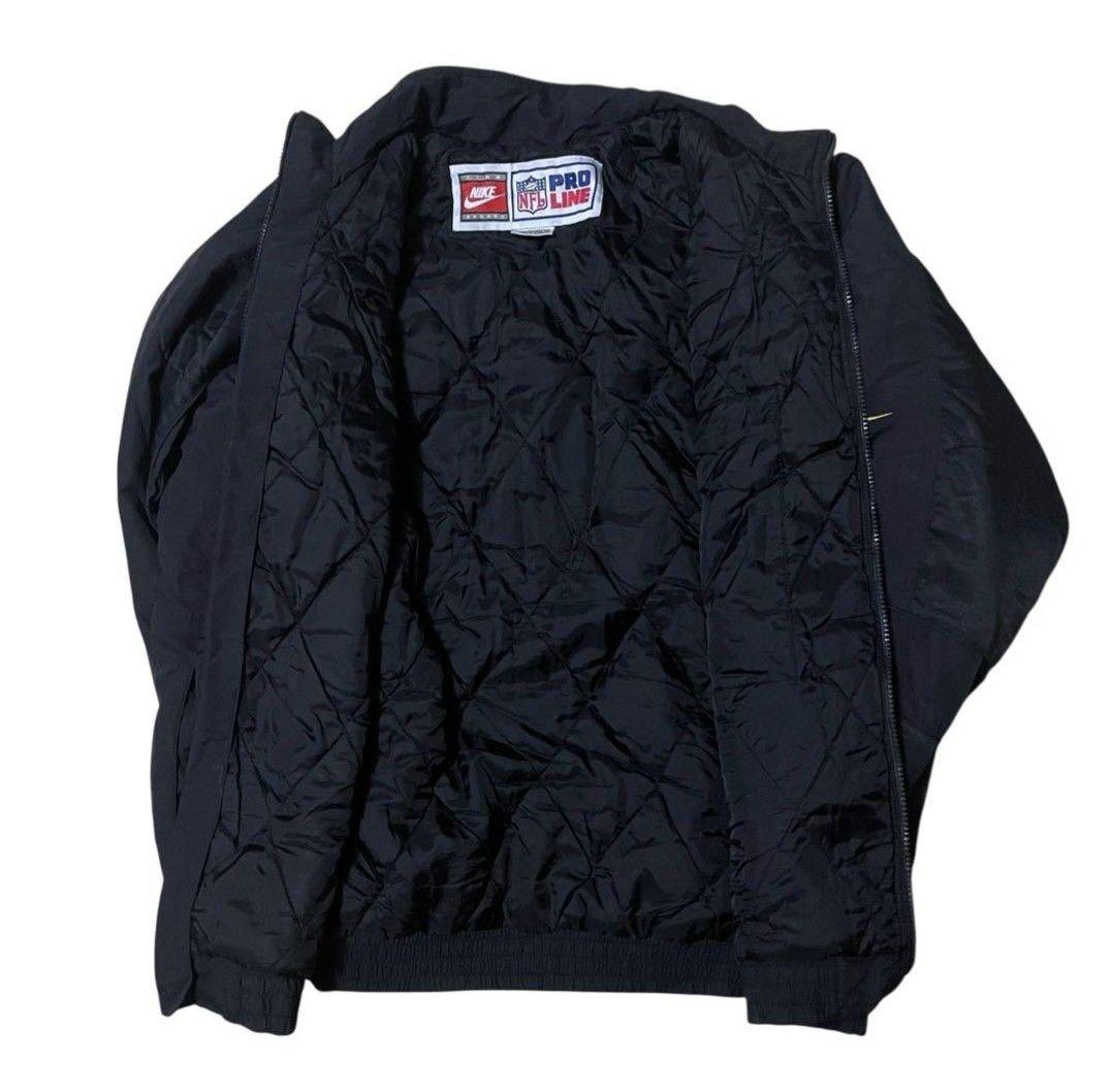 NIKEナイキNFLスティーラーズ中綿ジャケット90s刺繍ヴィンテージ