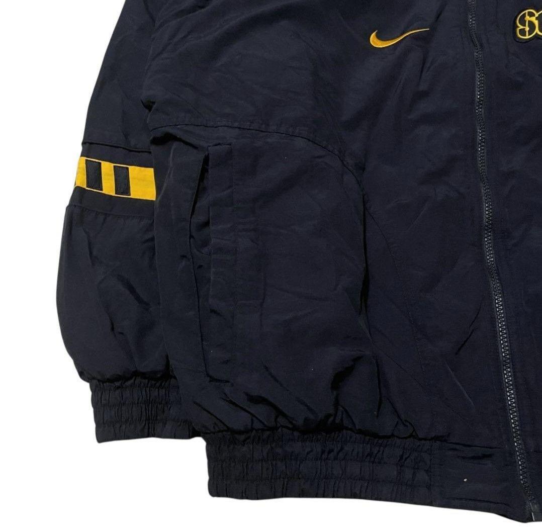NIKEナイキNFLスティーラーズ中綿ジャケット90s刺繍ヴィンテージ
