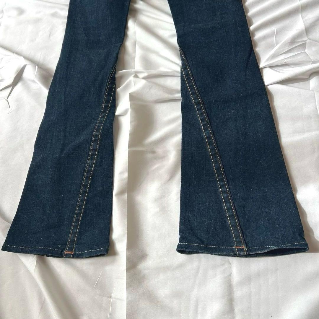 TRUE RELIGION デニムパンツ フレア インディゴ 24 USA製