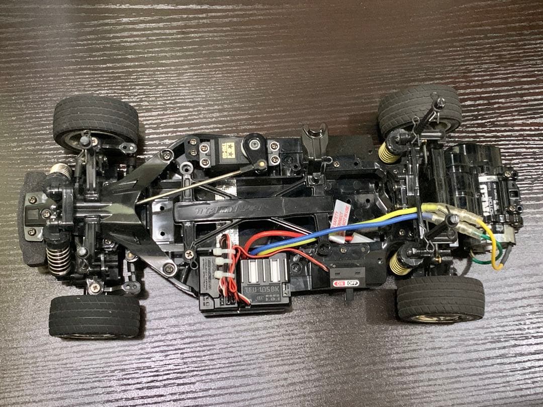即走行可タミヤ1/10RCフォルクスワーゲンビートルM06シャシーフルベアリング