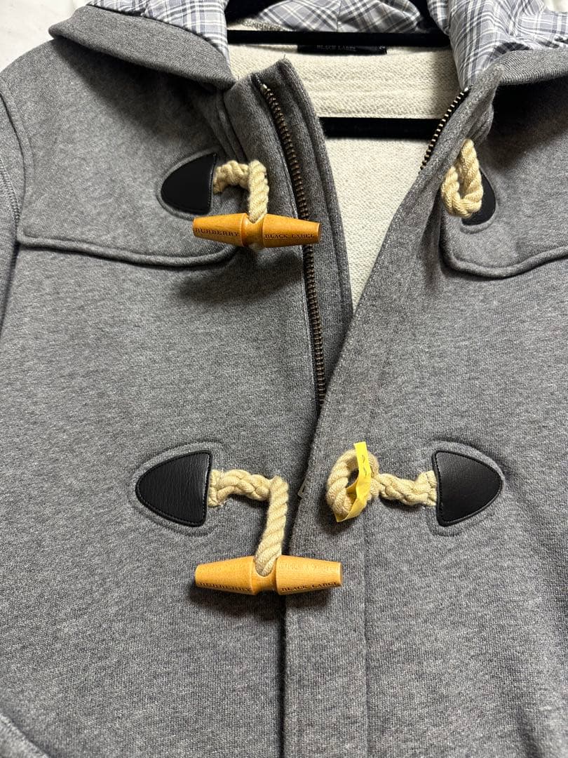 BURBERRY BLACK LABEL グレー ダッフルコート