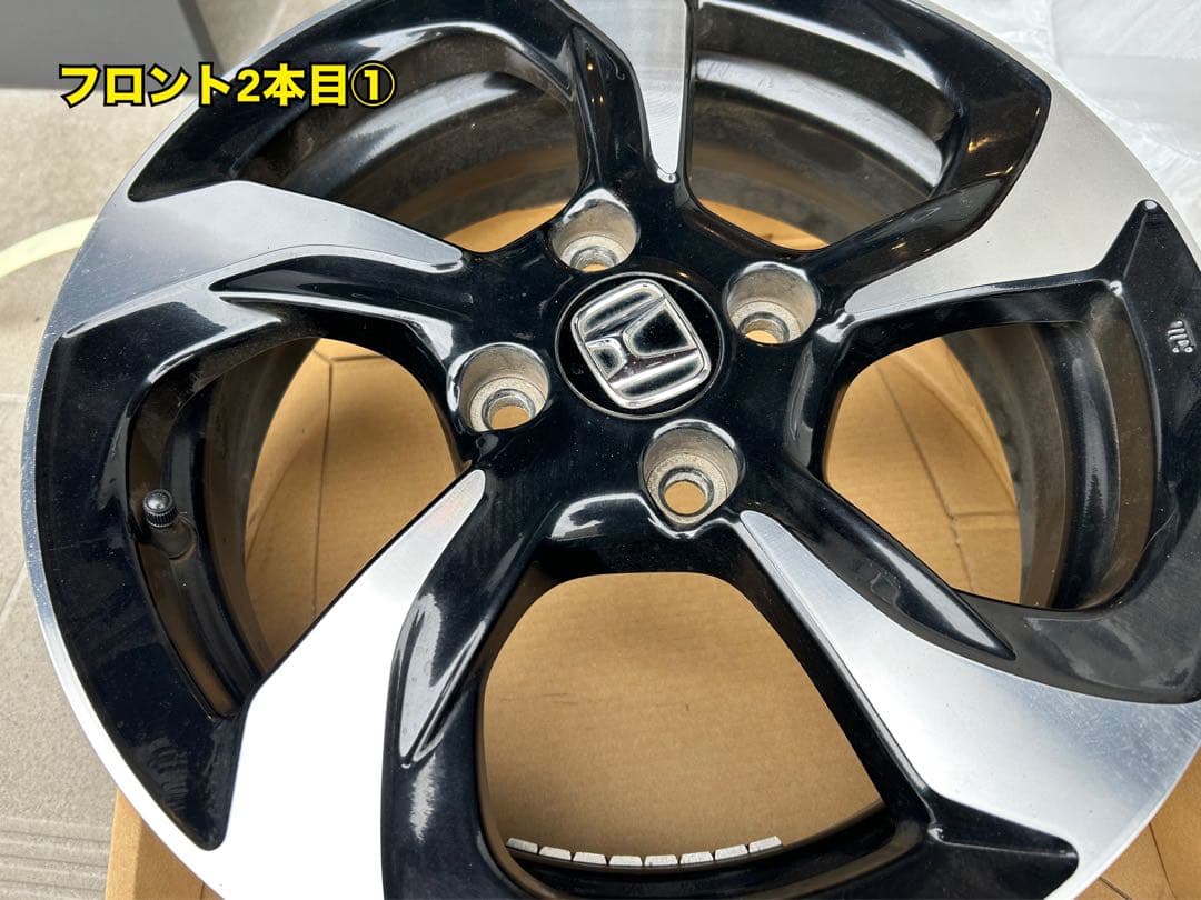 S660純正　フロントホイール2枚セット