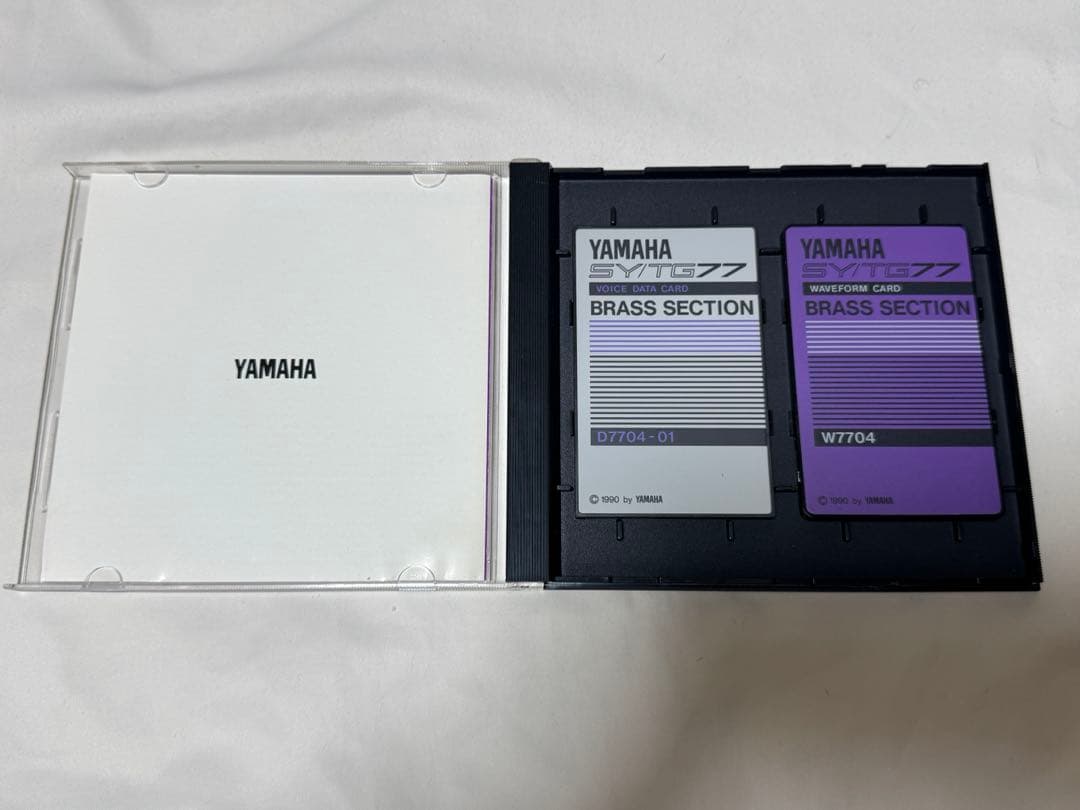 YAMAHA SY/TG77 BRASS SECTIONサウンドカード