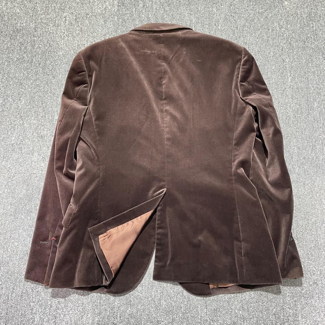 【yutasera】Paul Smithベロアテーラードジャケットブラウン