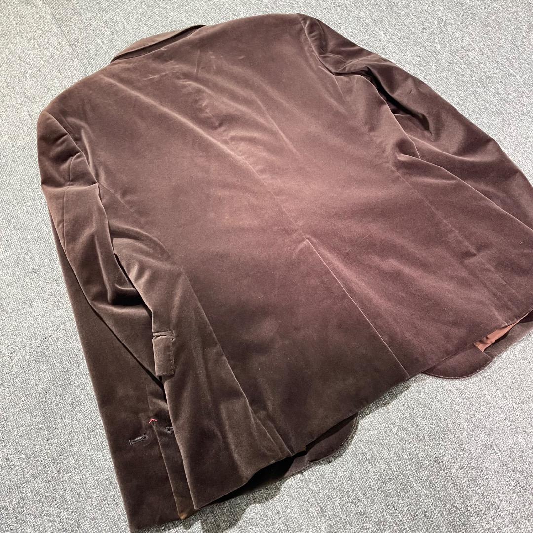 【yutasera】Paul Smithベロアテーラードジャケットブラウン