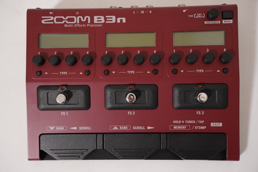 ZOOM B3n ベース用マルチエフェクツ・プロセッサー