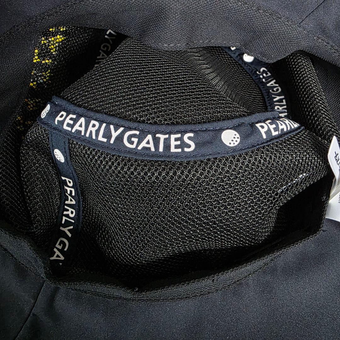 PEARLY GATES　ポケモン　コラボ　ハット　ピカチュウ　ブラック