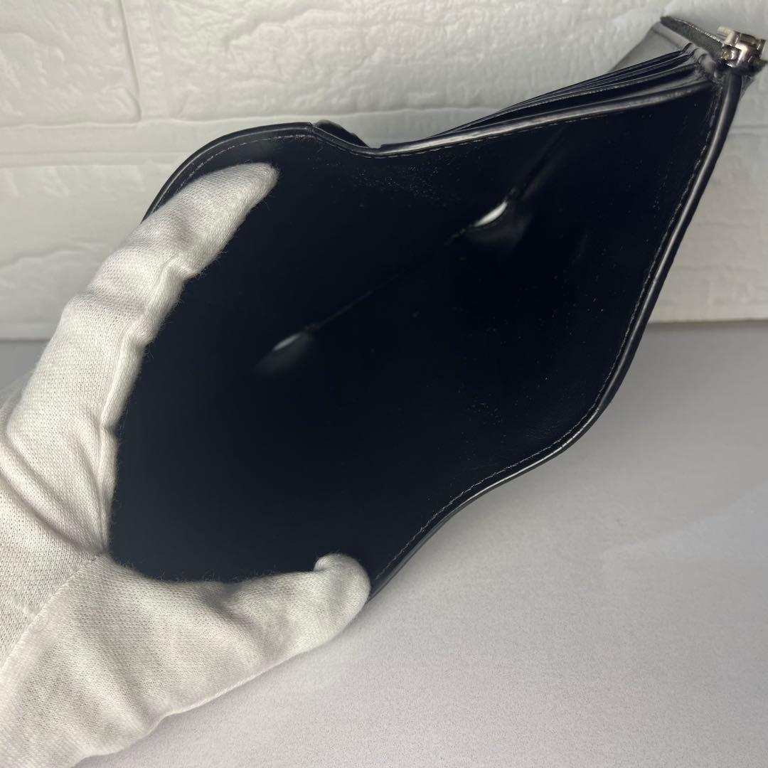 LOEWEロエベ 財布 アナグラム バーティカルウォレットスモール 三つ折り