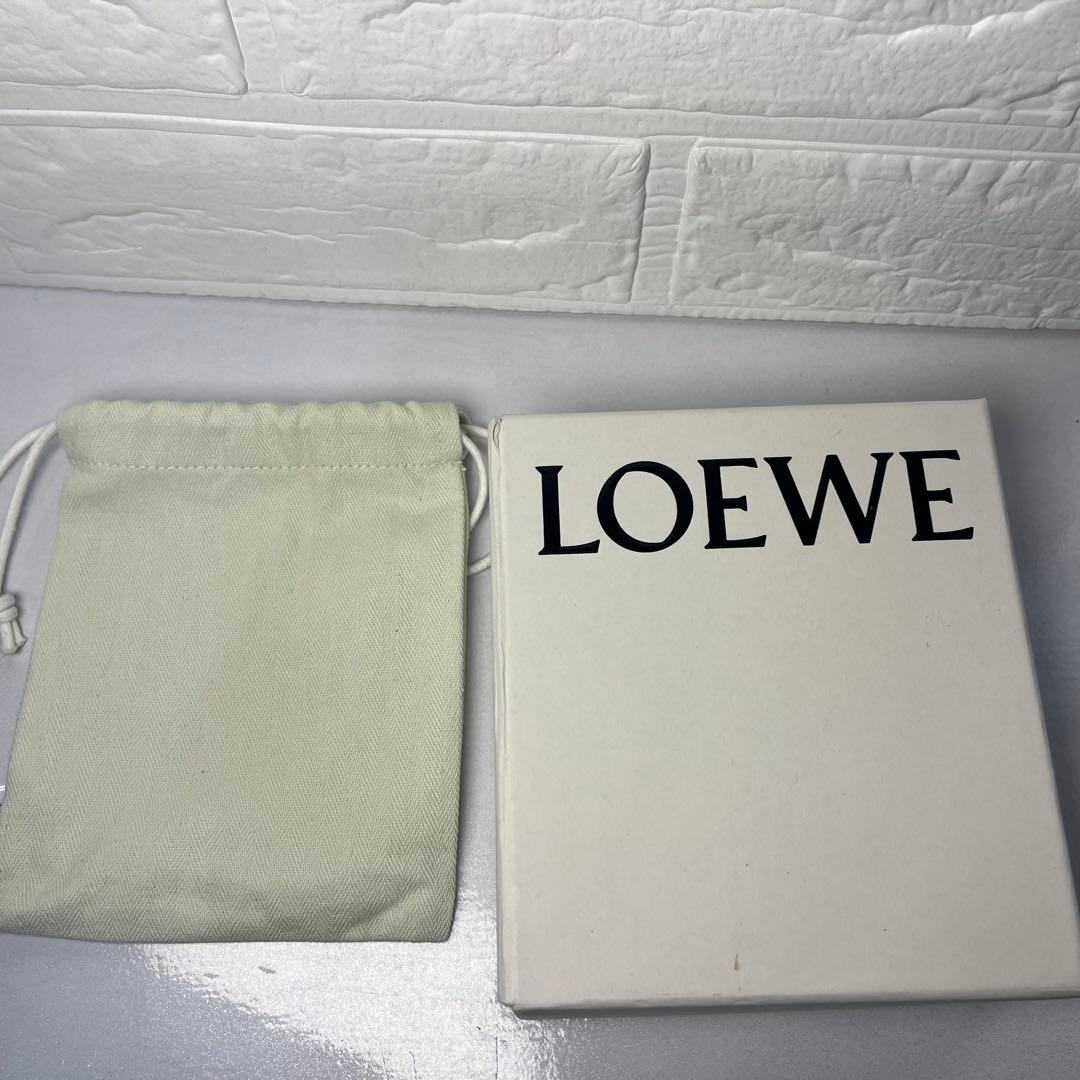 LOEWEロエベ 財布 アナグラム バーティカルウォレットスモール 三つ折り