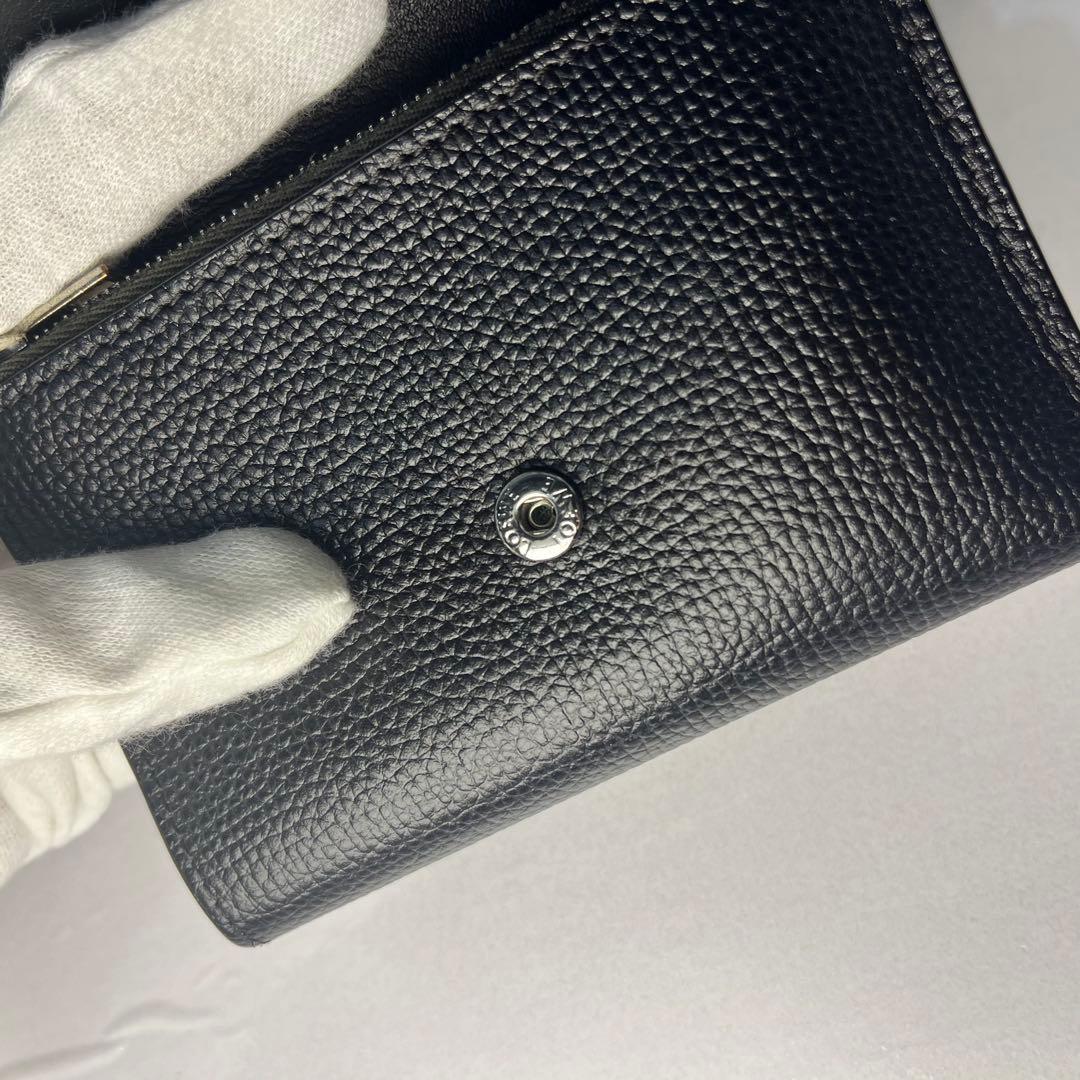 LOEWEロエベ 財布 アナグラム バーティカルウォレットスモール 三つ折り
