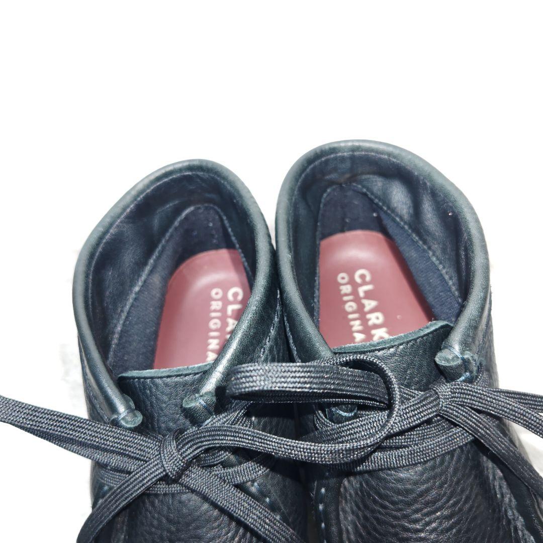 Clarks ワラビー ゴアテックス 26.0 レザー ブラック 21621
