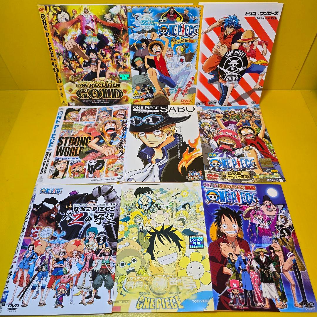 ONE PIECE ワンピース 1st〜19th、映画、 計269本セット