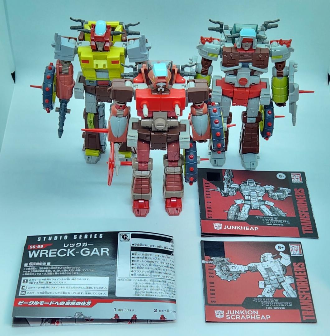 レックガー、ジャンクヒープ、スクラップヒープセット