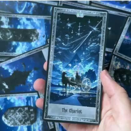 【正規品タロットカード】美麗✨希少海外インディーズ✨幻想的な水面が揺らめくデッキ