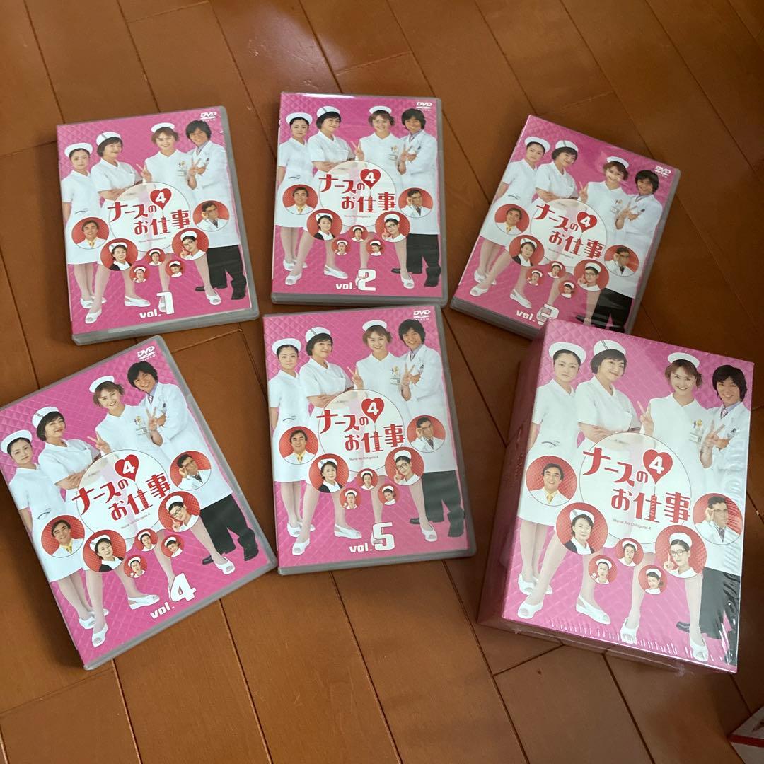 ナースのお仕事3 〈８枚組〉&4 DVD-BOX〈5枚組〉