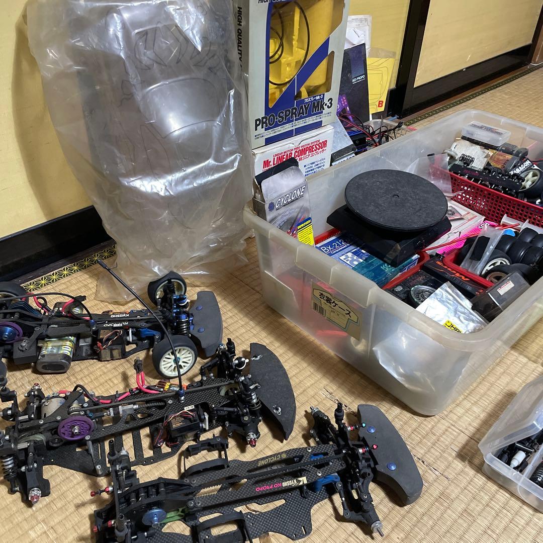電動ラジコン 大量ジャンク品 パーツまとめて Kyosho Yokomo