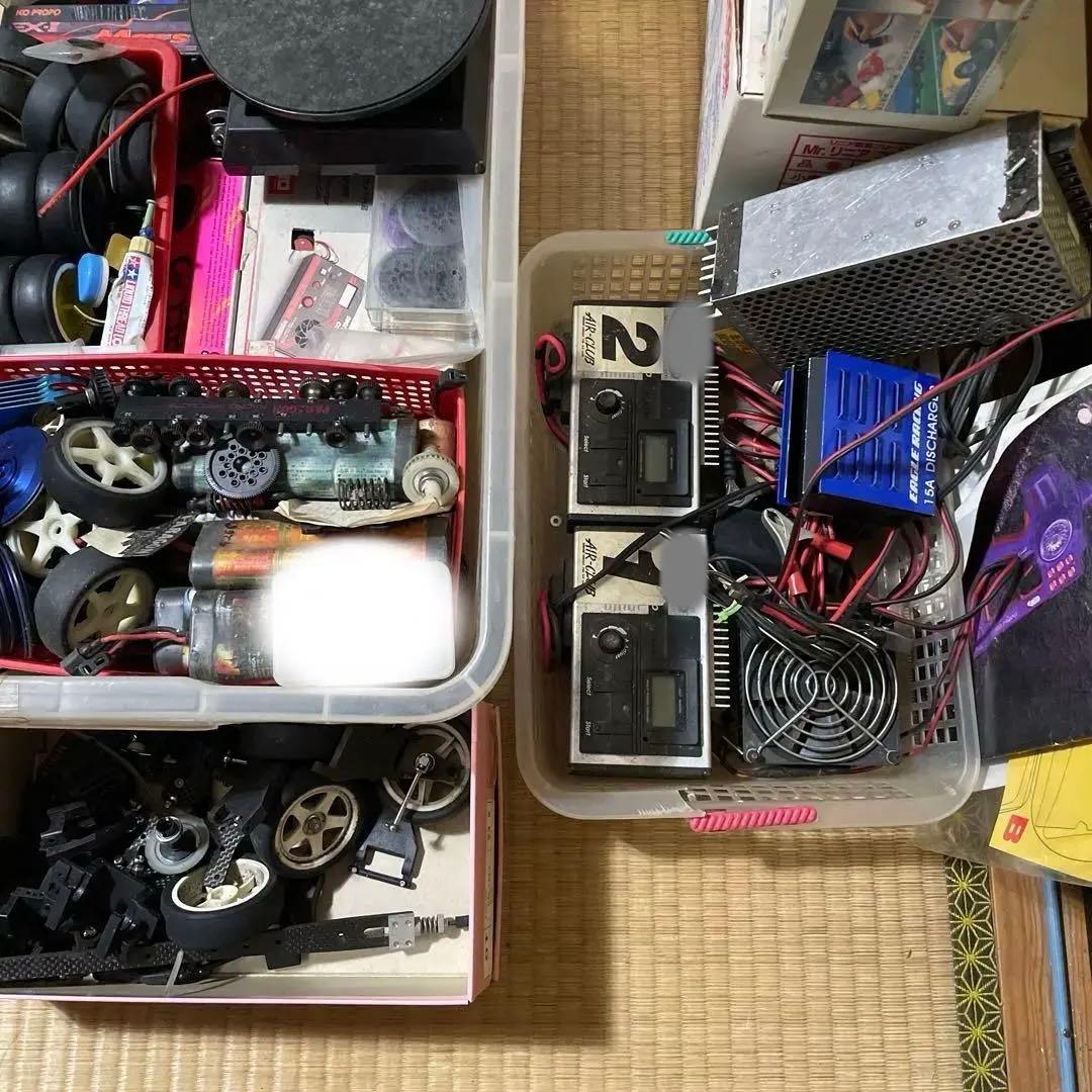 電動ラジコン 大量ジャンク品 パーツまとめて Kyosho Yokomo