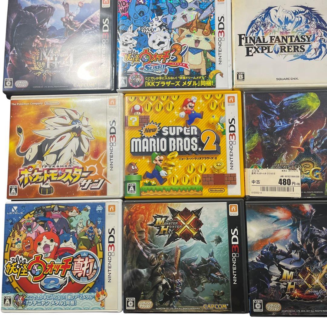 G*T様 【メ0807-19】DS・3DSソフト　33点まとめ売り　動作確認済