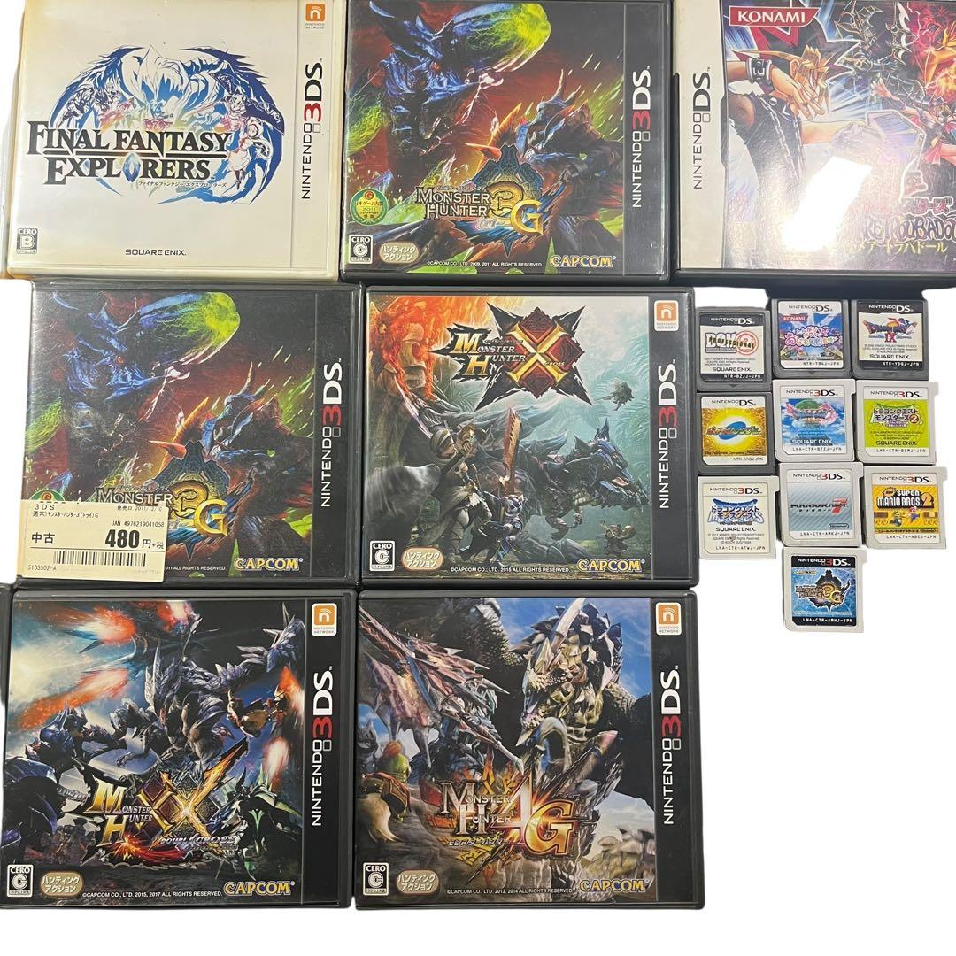 G*T様 【メ0807-19】DS・3DSソフト　33点まとめ売り　動作確認済