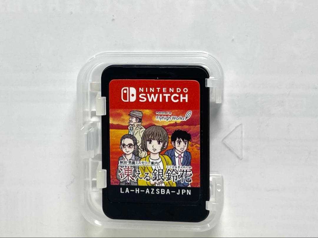 秋田・男鹿ミステリー案内 凍える銀鈴花 ニンテンドースイッチ switch