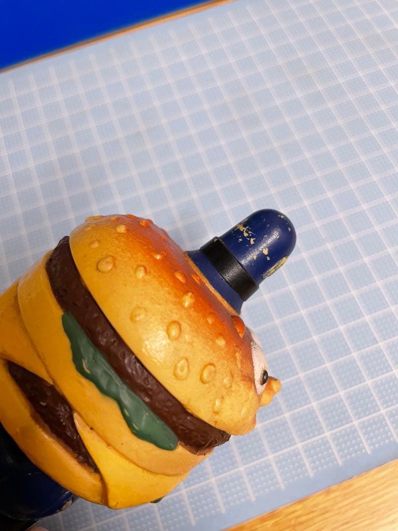 z*9様 レトロ　マクドナルド　ビッグマックポリス　ソフビ人形 【m1536 8