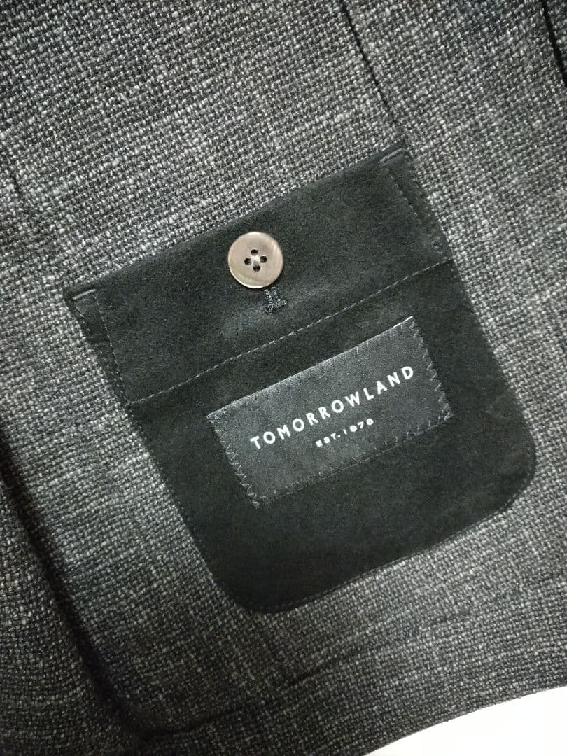 トゥモローランド チャコールグレー ジャケット サイズ48