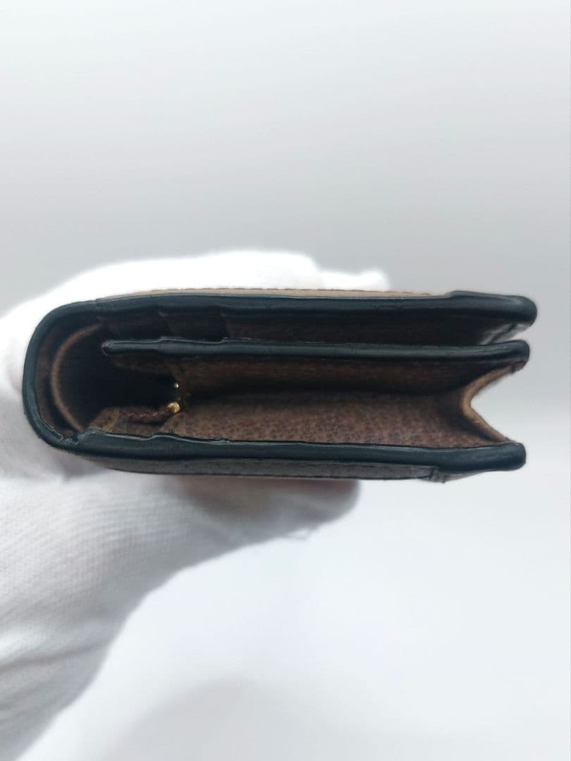 グッチ GUCCI 折り財布 オフィディア シェリーライン マーモント GG