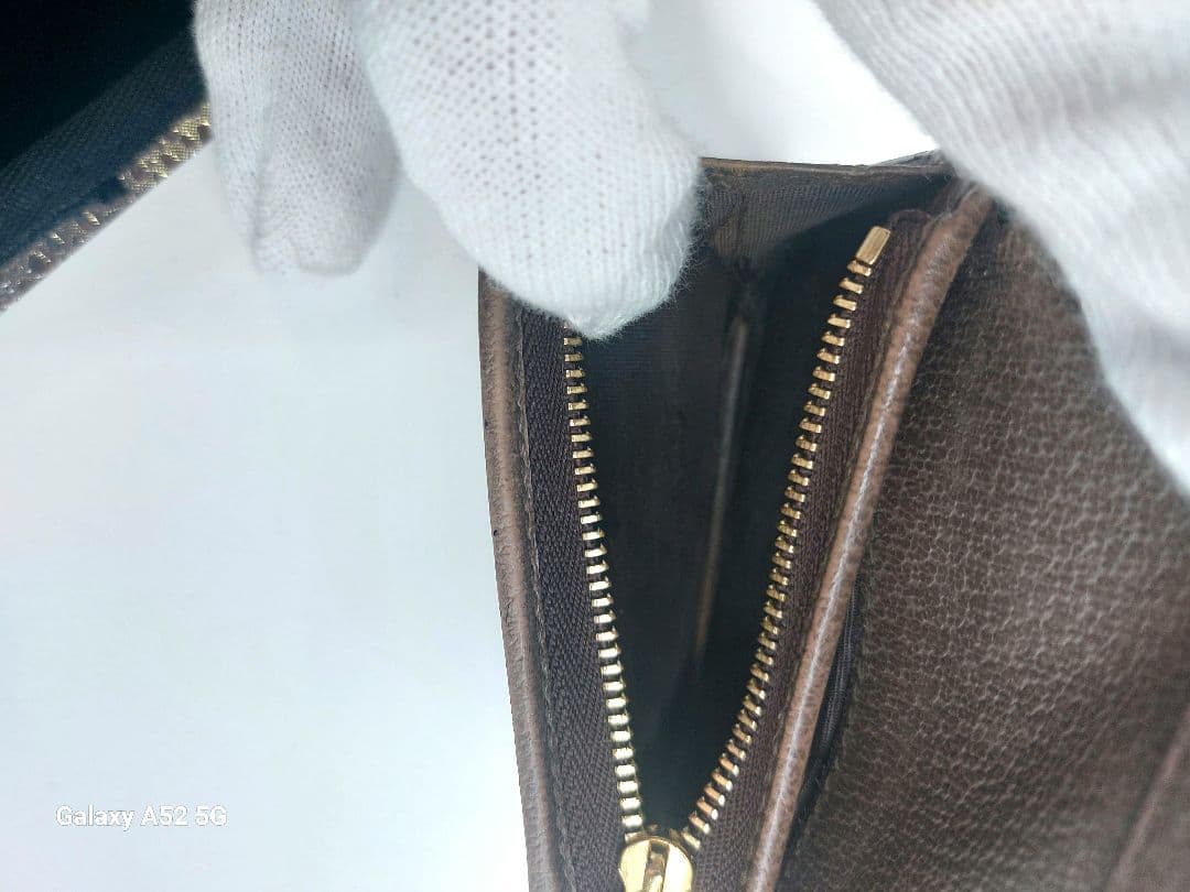 グッチ GUCCI 折り財布 オフィディア シェリーライン マーモント GG