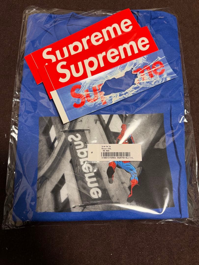 トップス Supreme Spider-Man Tee XXL \"\"