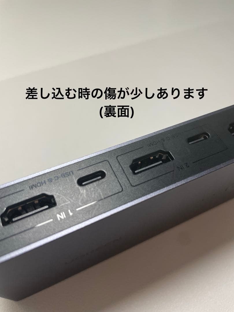UGREEN 8K HDMI KVM切替器 (PC2台用)