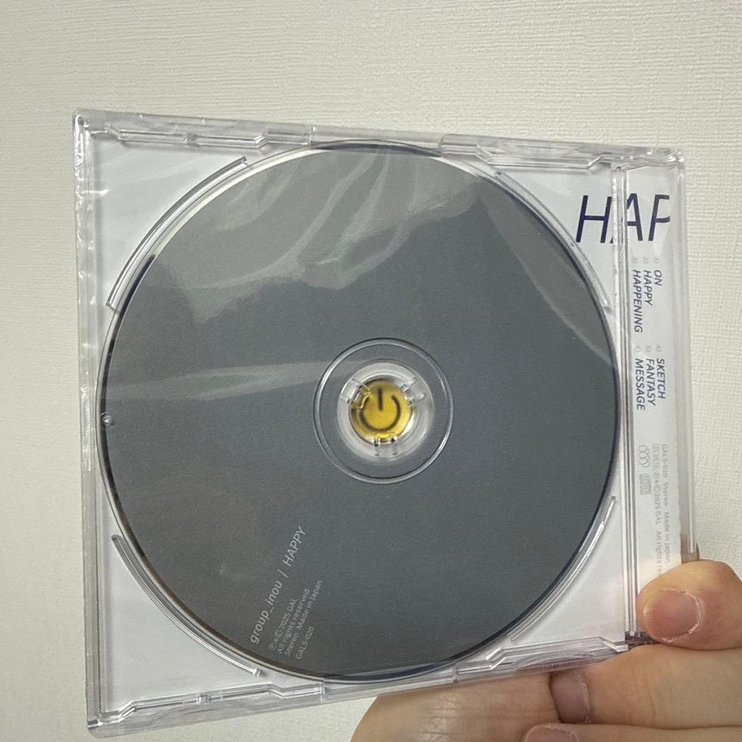 [新品未開封/限定CD] group_inou「HAPPY」