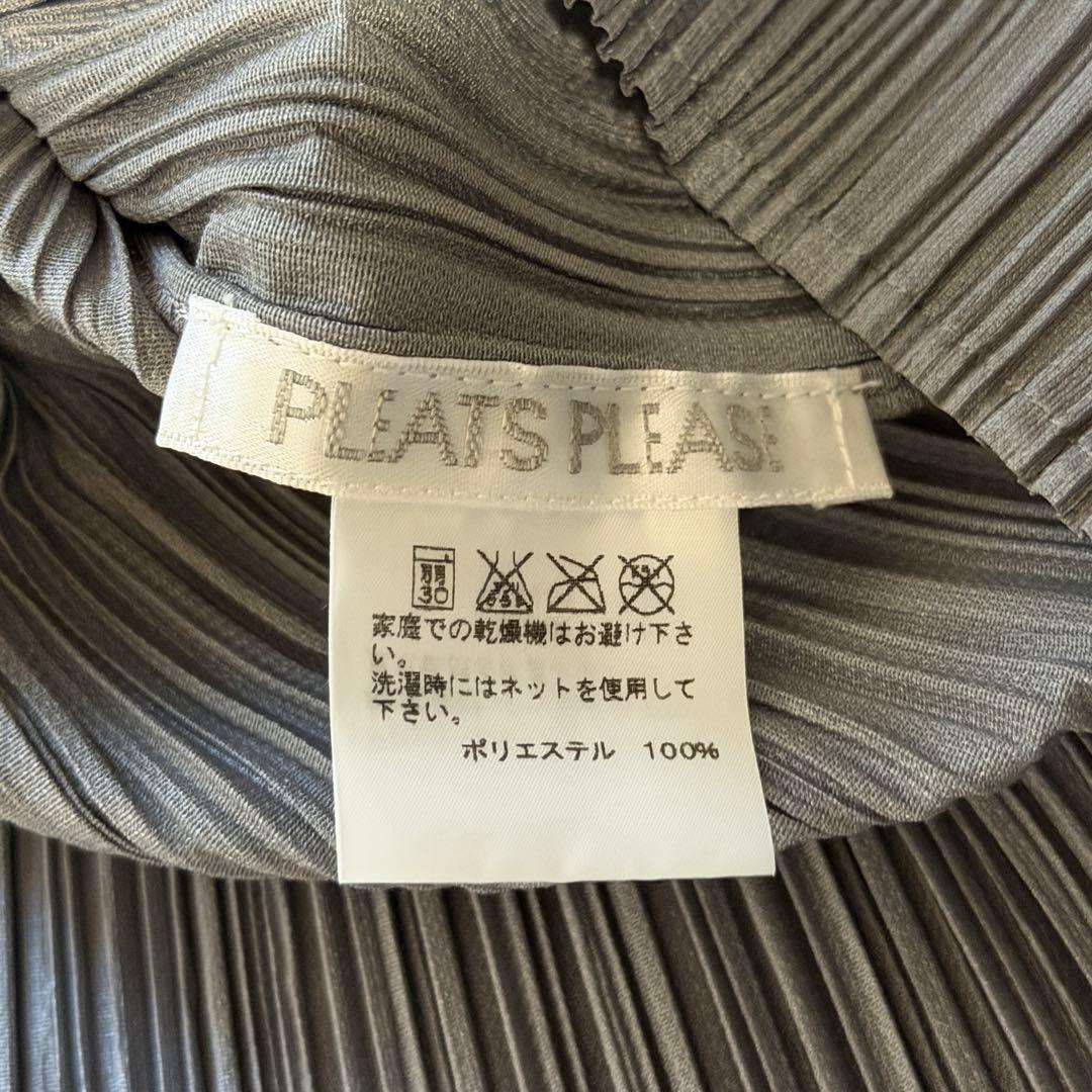 【最終価格・美品】PLEATS PLEASEプリーツプリーズ 半袖 グレー