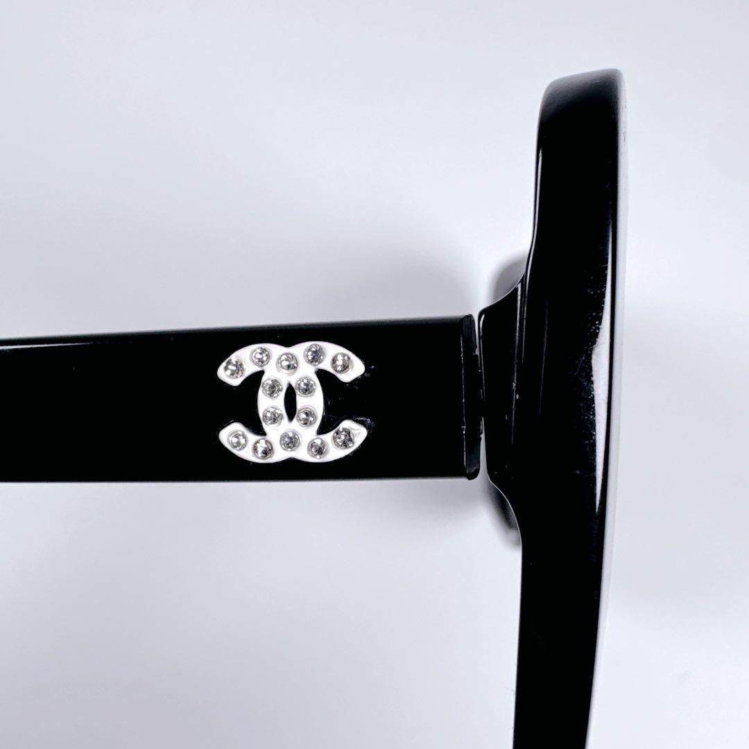 CHANEL シャネル 5422B CC ラインストーン スクエア サングラス