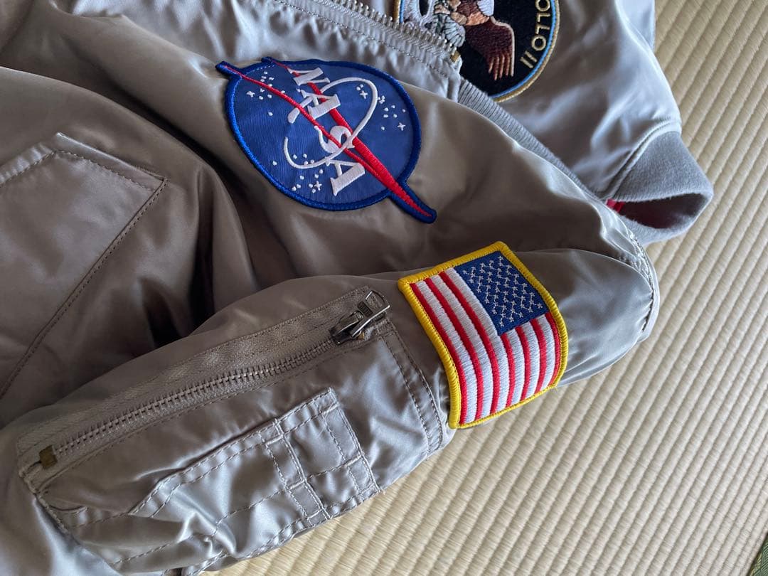 ALPHAとNASA APOLLO II MA-1 フライトジャケット