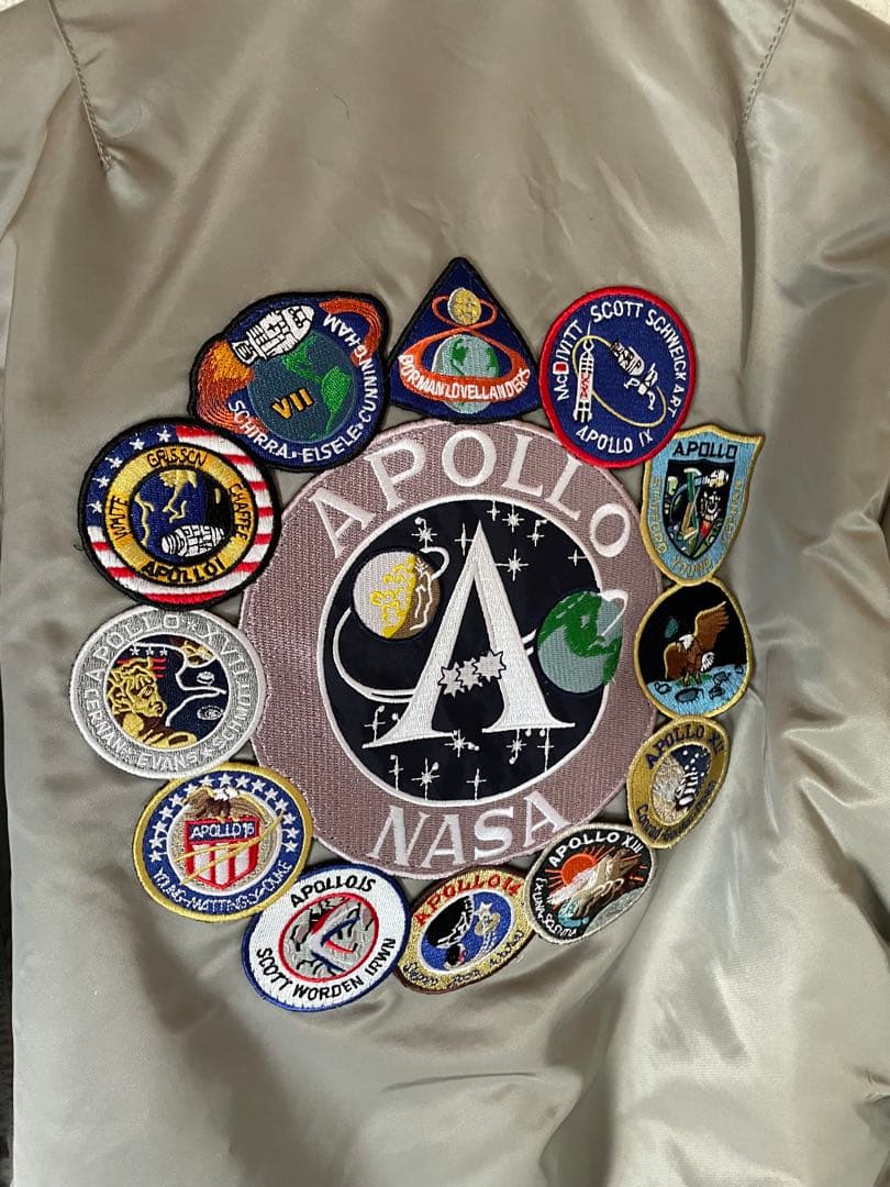 ALPHAとNASA APOLLO II MA-1 フライトジャケット
