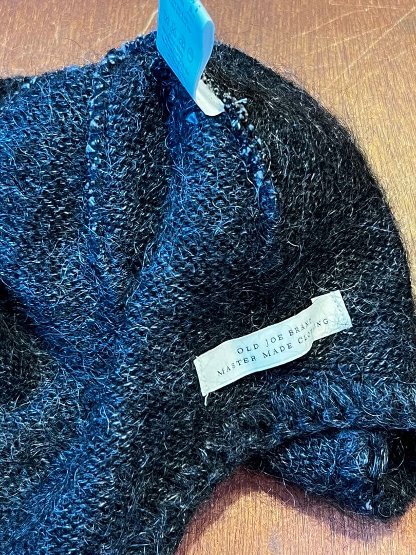 帽子 OLDJOE-INDIGO MOHAIR EARGUARD CAP