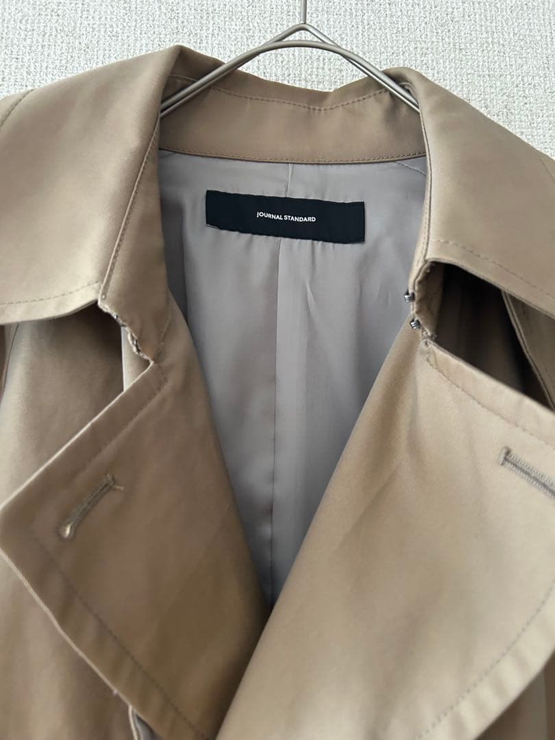 ジャーナルスタンダード ベージュ トレンチコート　美品