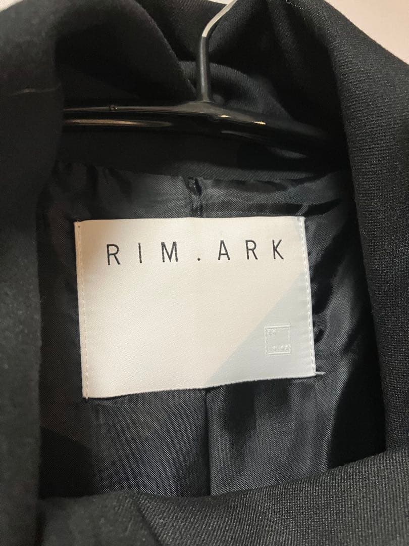 【RIM.ARK】 オーバーラップ　ハイネック　スプリングコート