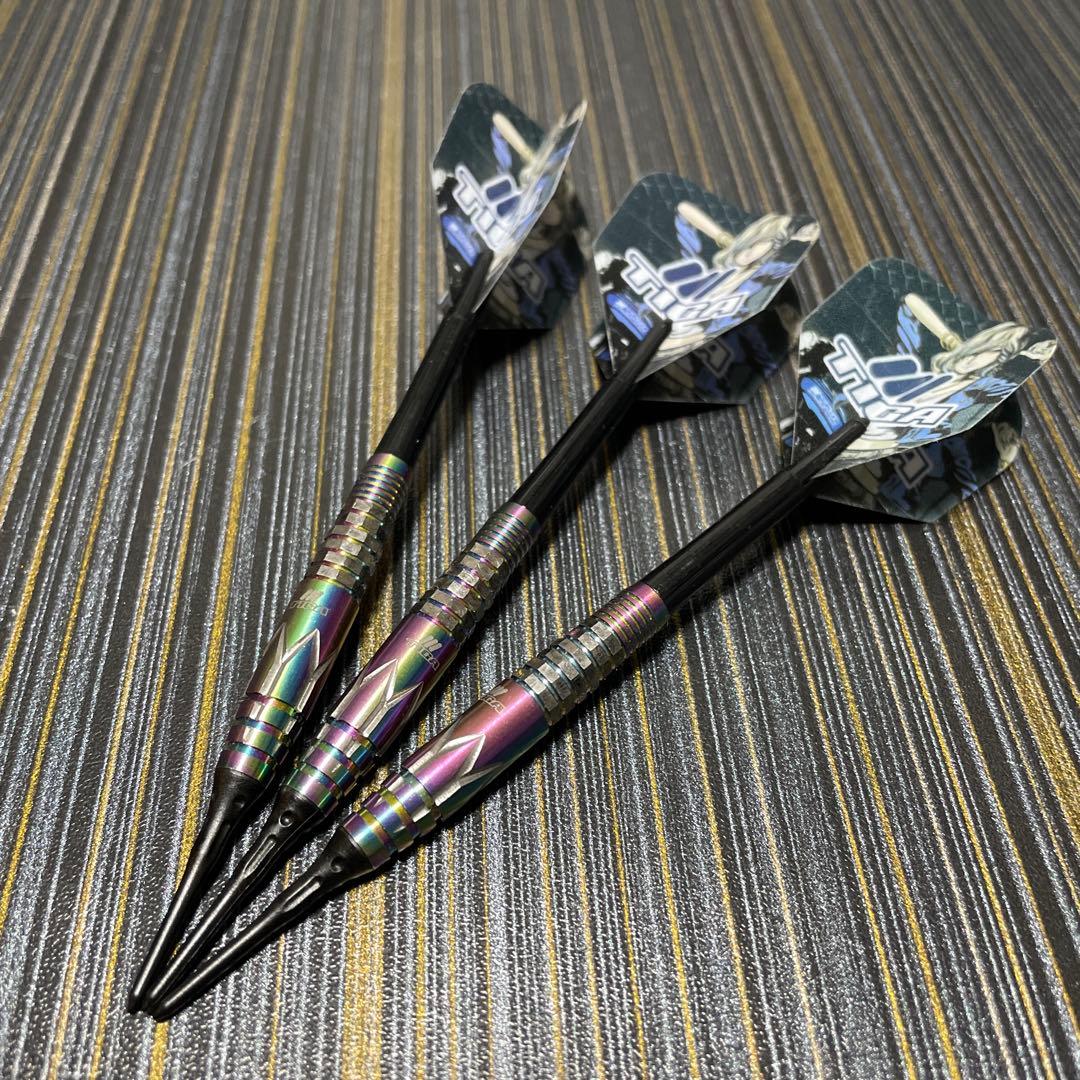ラスト1点 珍しいレインボーカラー エンペラー ポリゴン ソフトダーツ おすすめ