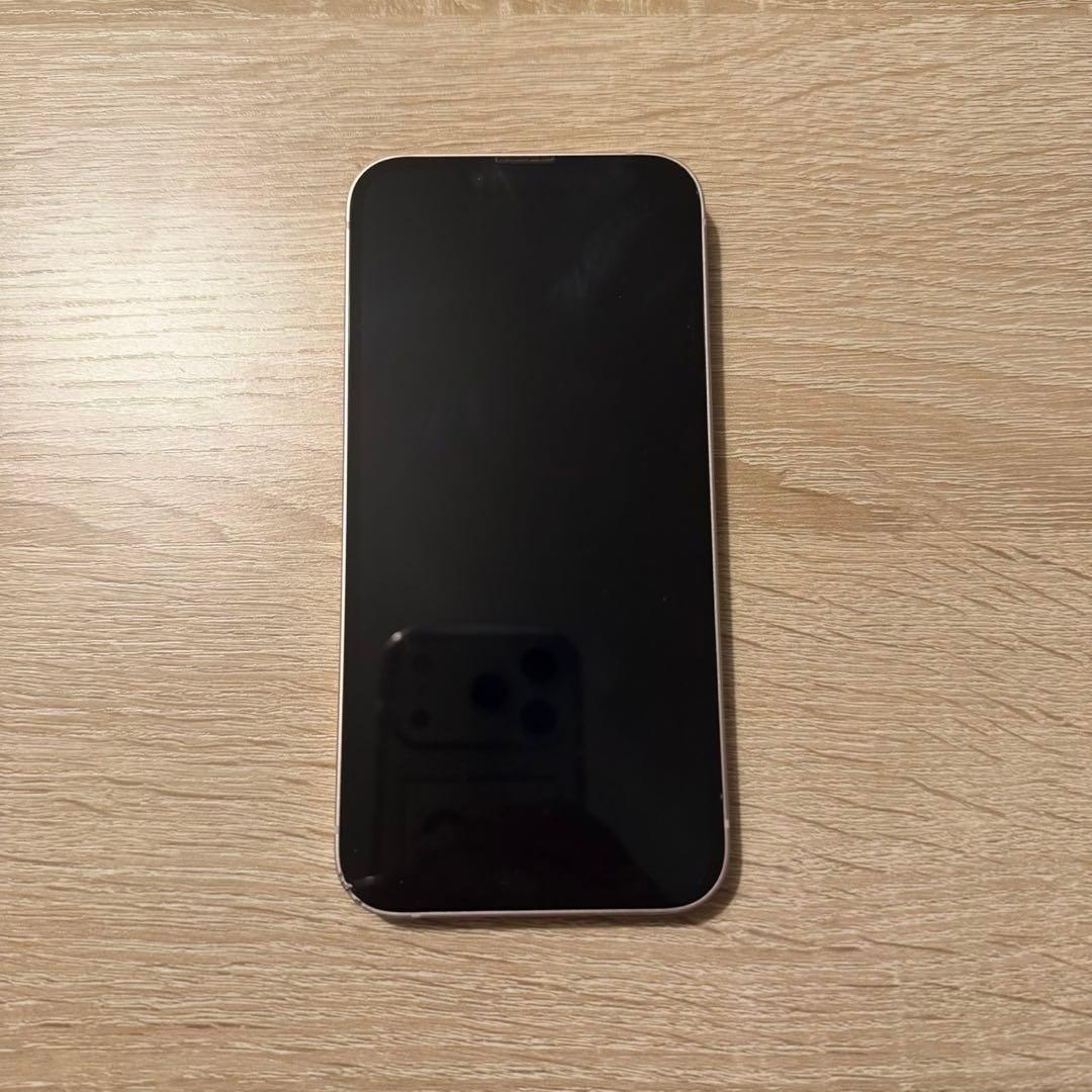Apple iPhone 13 256GB ピンク 角にひび割れあり