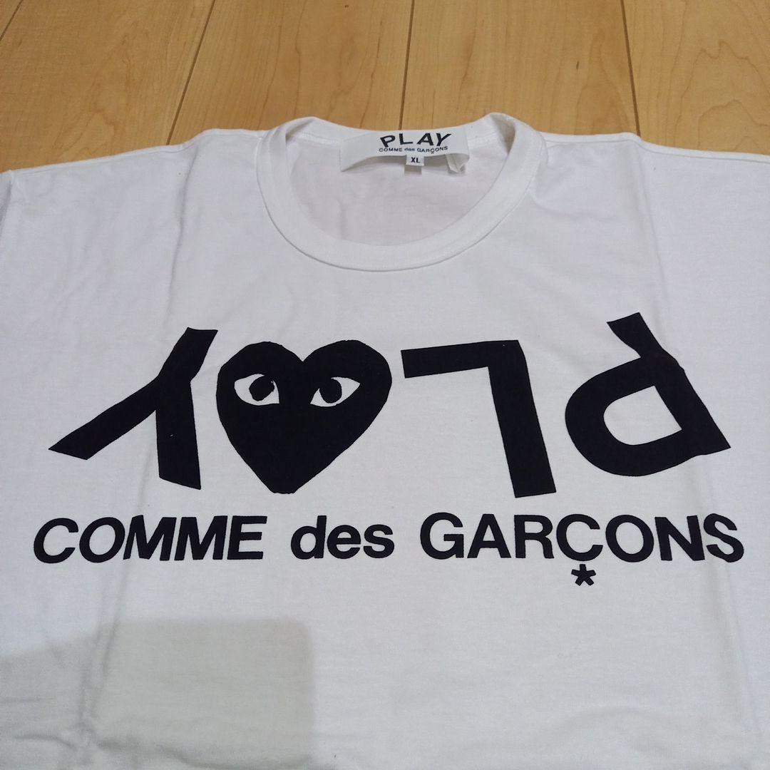 PLAY COMME des GARÇONS Tシャツ XL ホワイト